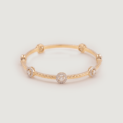 LumiÃ¨re Ã‰ternelle Station Diamond Bangle