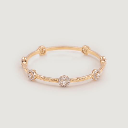 LumiÃ¨re Ã‰ternelle Station Diamond Bangle