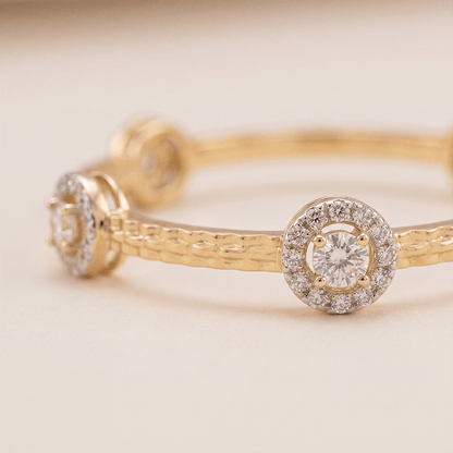 LumiÃ¨re Ã‰ternelle Station Diamond Bangle