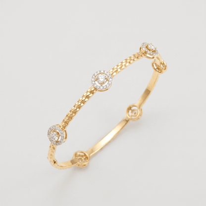 LumiÃ¨re Ã‰ternelle Station Diamond Bangle