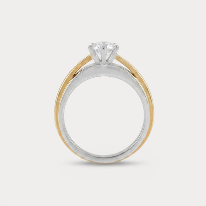 Lumencrest Mini-Solitaire Diamond Ring