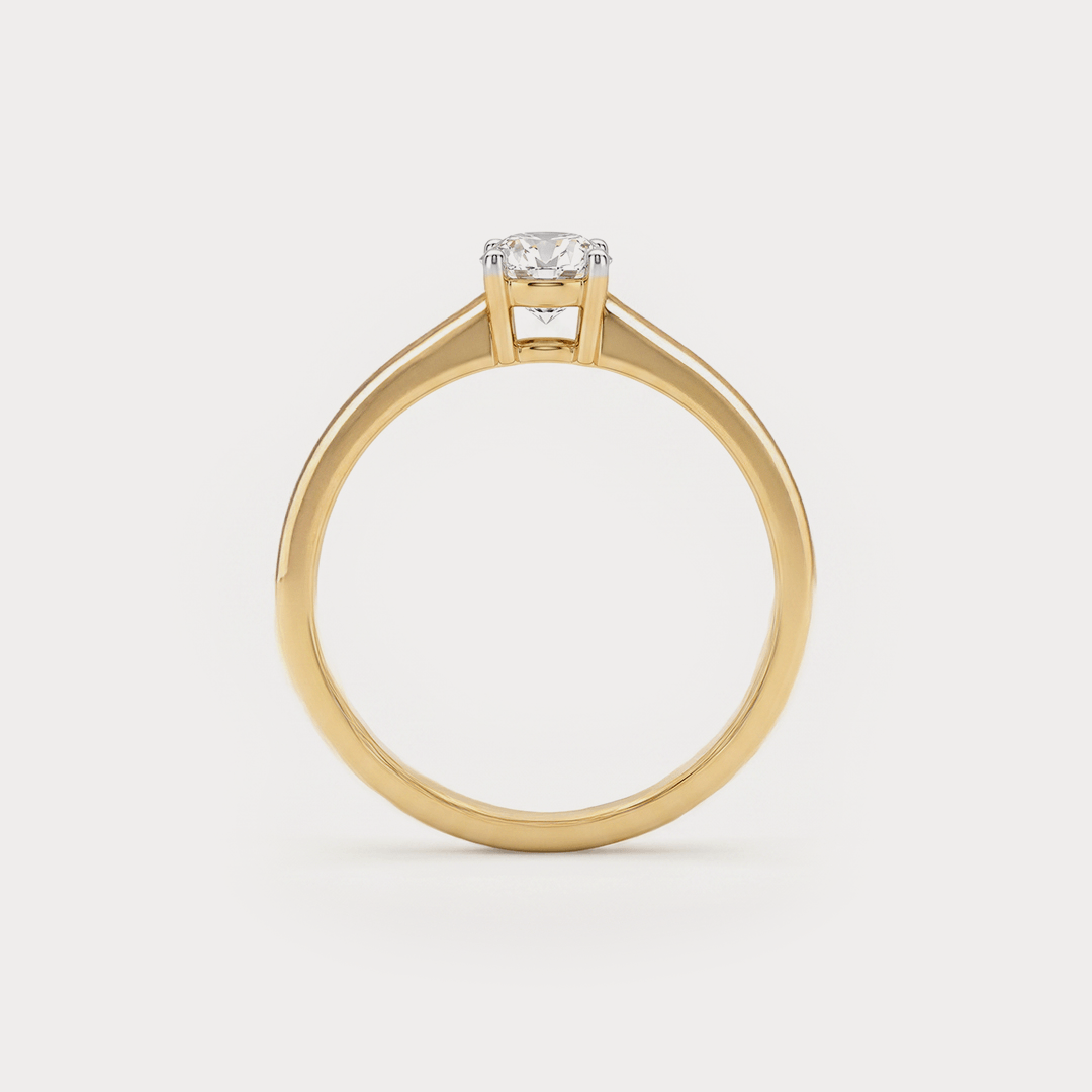 Teardrop Diamond Rings