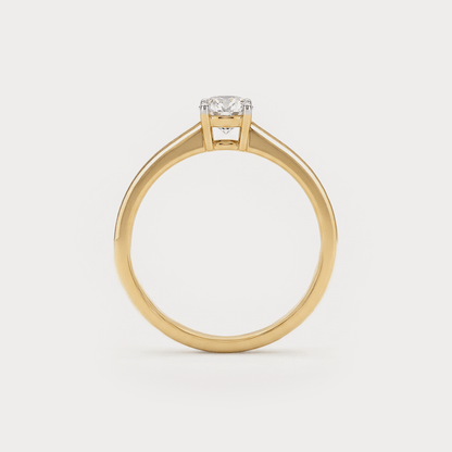 Teardrop Diamond Rings