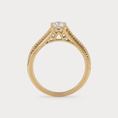 Droplet Diamond Ring