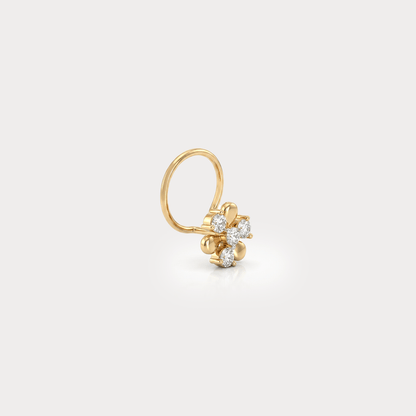 Wisp Diamond Nose Pin