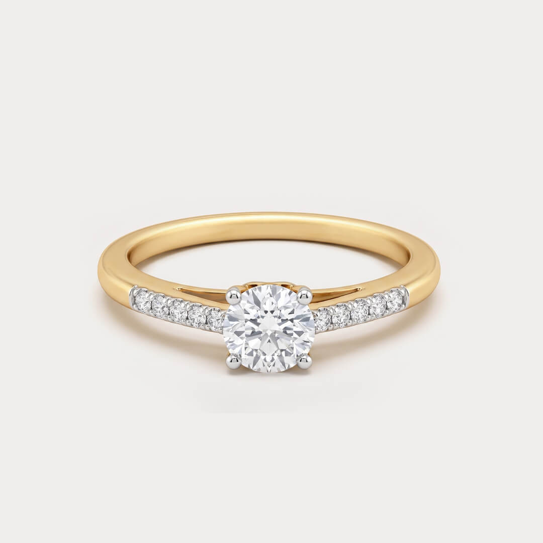 Regency Solitaire Diamond Ring
