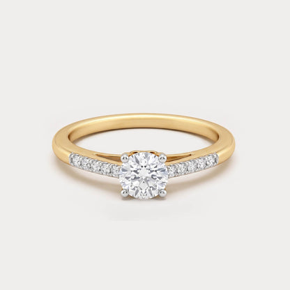 Regency Solitaire Diamond Ring