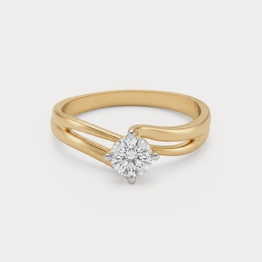 Bead Diamond Ring
