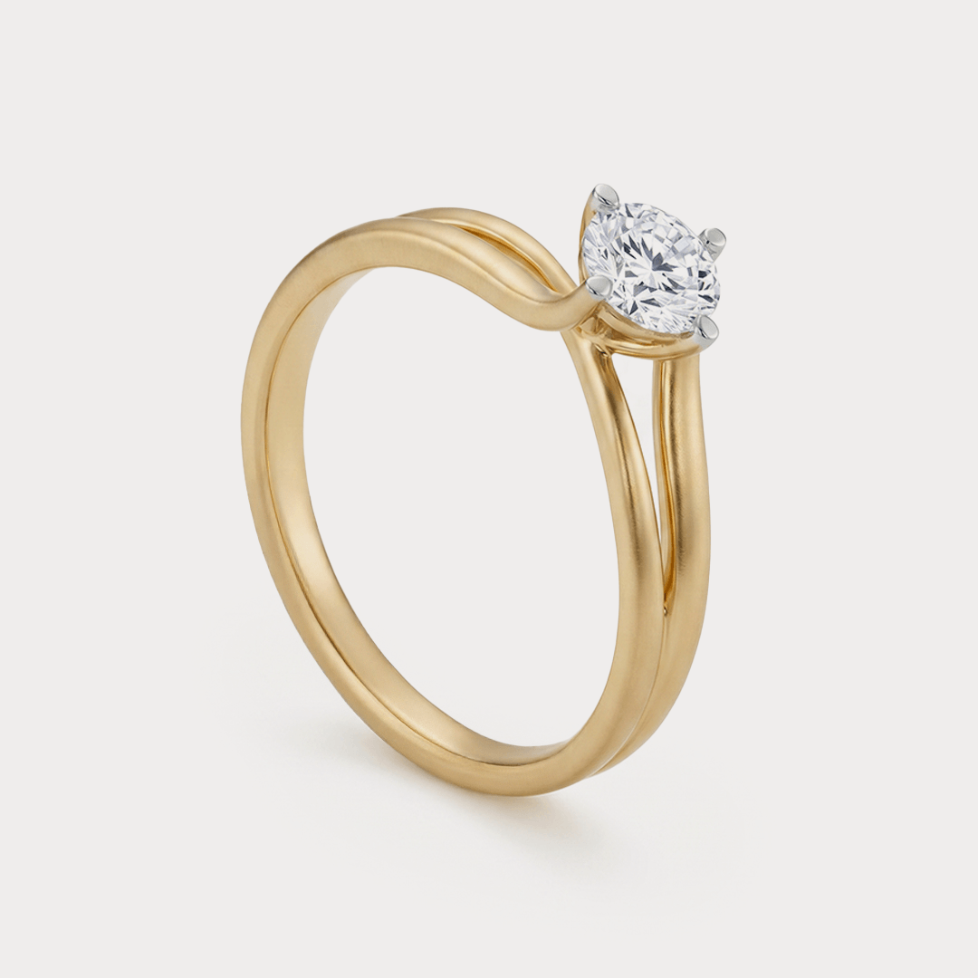 Bead Diamond Rings