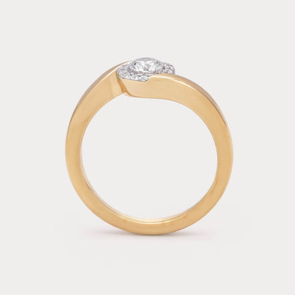 Lightspan Mini-Solitaire Diamond Ring
