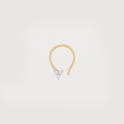 Trio Spark Diamond Nose Pin
