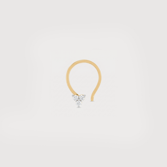 Trio Spark Diamond Nose Pin