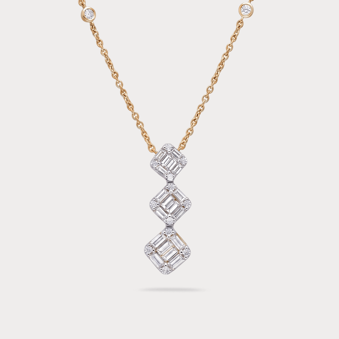 Glowhaven Pendant Diamond Necklace