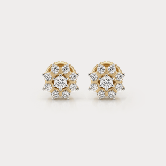 Celestial GleamDiamond Earrings