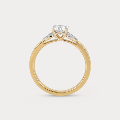 Glowmere Mini-Solitaire Diamond Ring