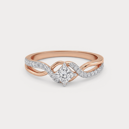Wisp Diamond Ring