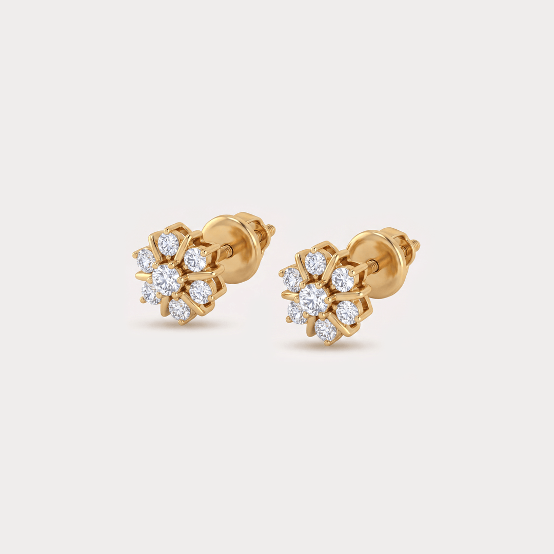 Kala Nakshatra Diamond EarRing