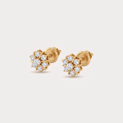 Kala Nakshatra Diamond Earrings