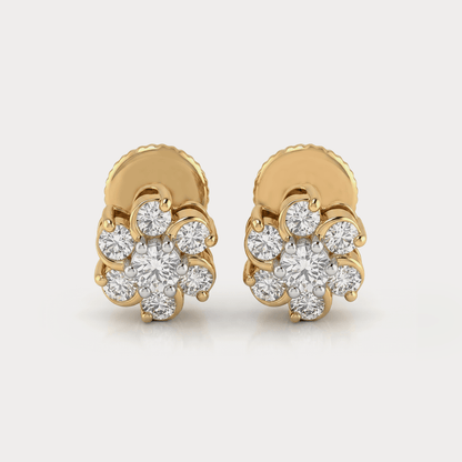 Arc Diamond EarRing