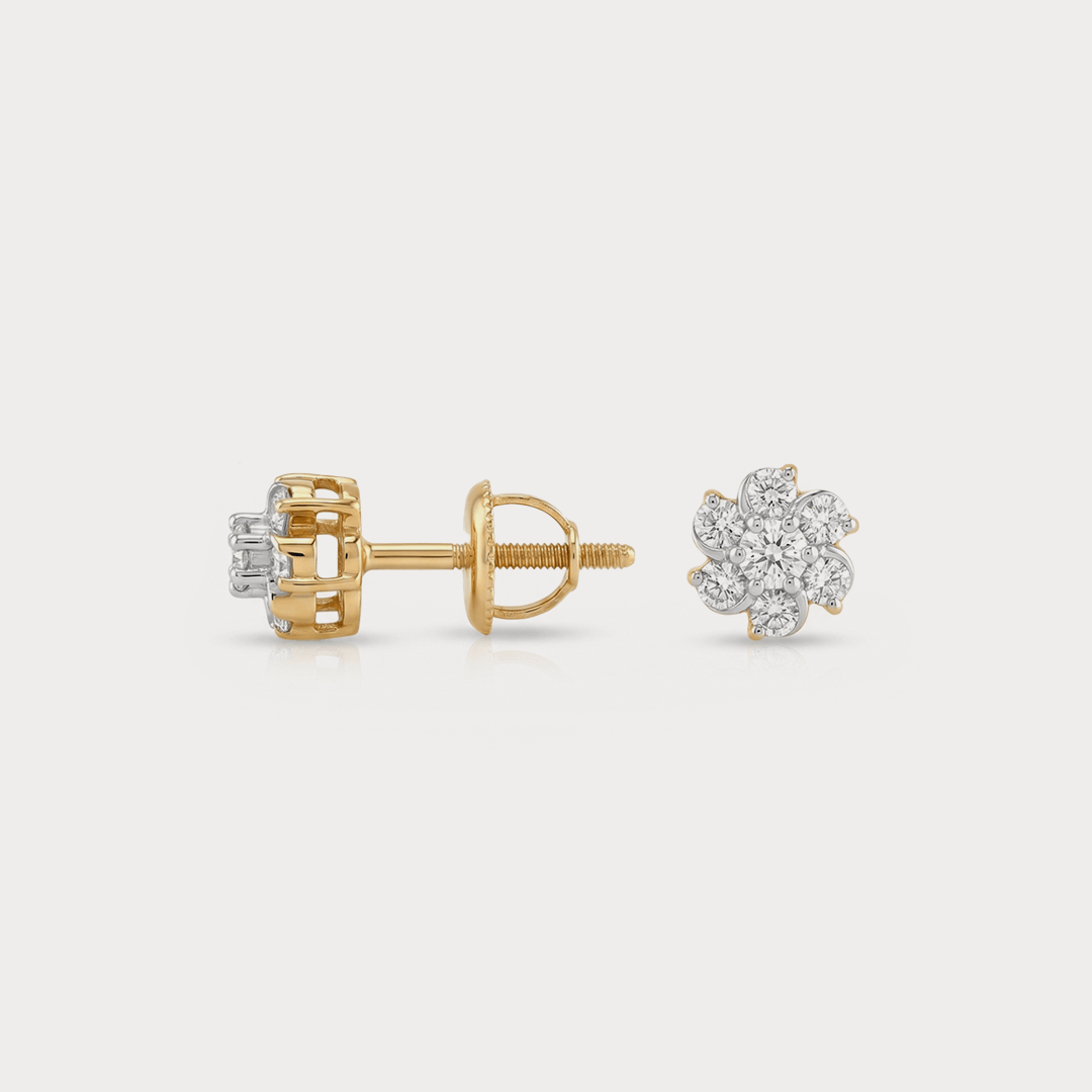 Arc Diamond EarRing