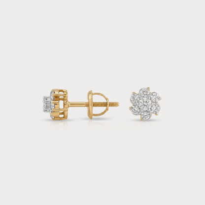 Arc Diamond EarRing