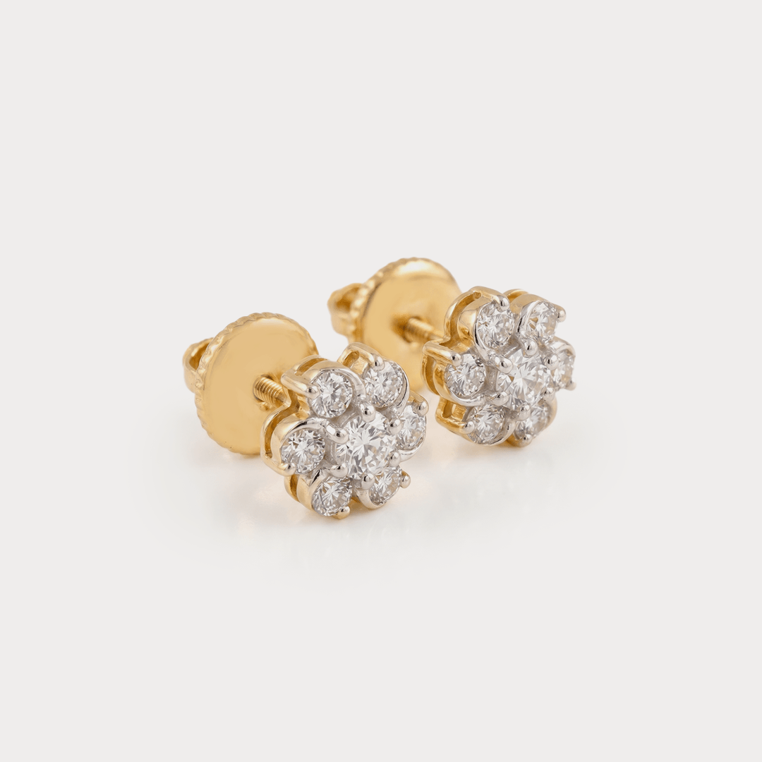 Arc Diamond EarRing