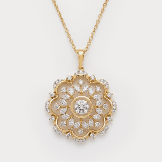 Celeste Diamond Pendant