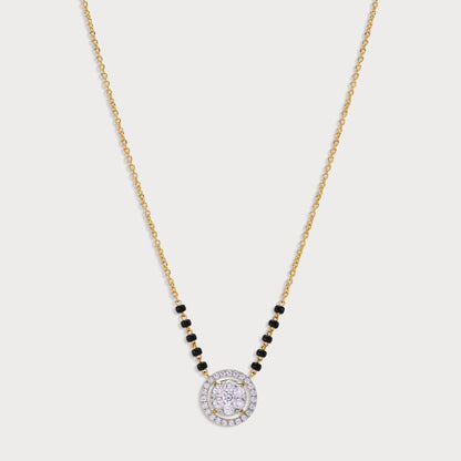 The Halo Bloom Mangalsutra