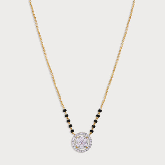 The Halo Bloom Mangalsutra