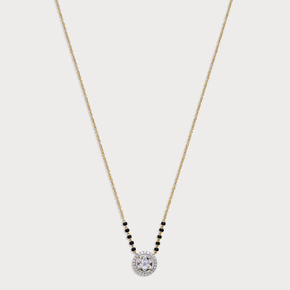 The Halo Bloom Mangalsutra