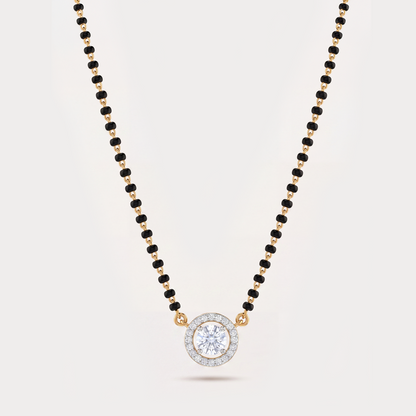 Thread of Light Diamond Mangalsutra
