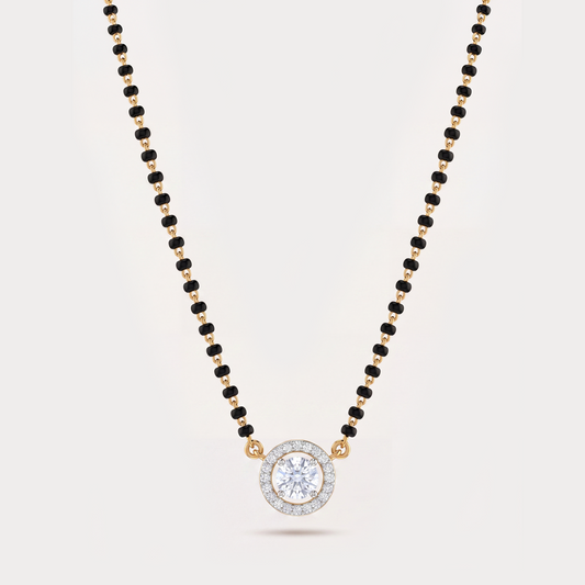 Thread of Light Diamond Mangalsutra