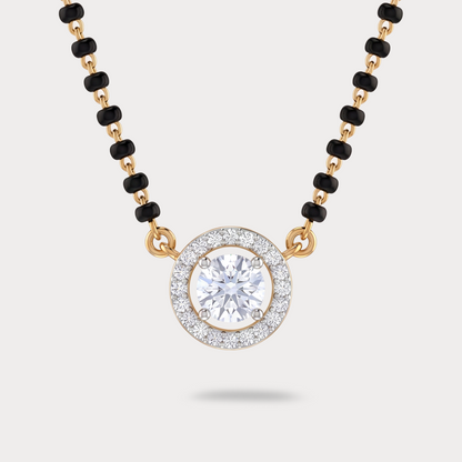 Thread of Light Diamond Mangalsutra