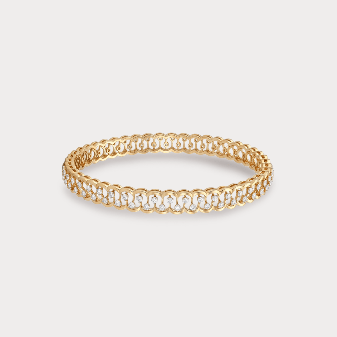 Lucenta Diamond Bangle
