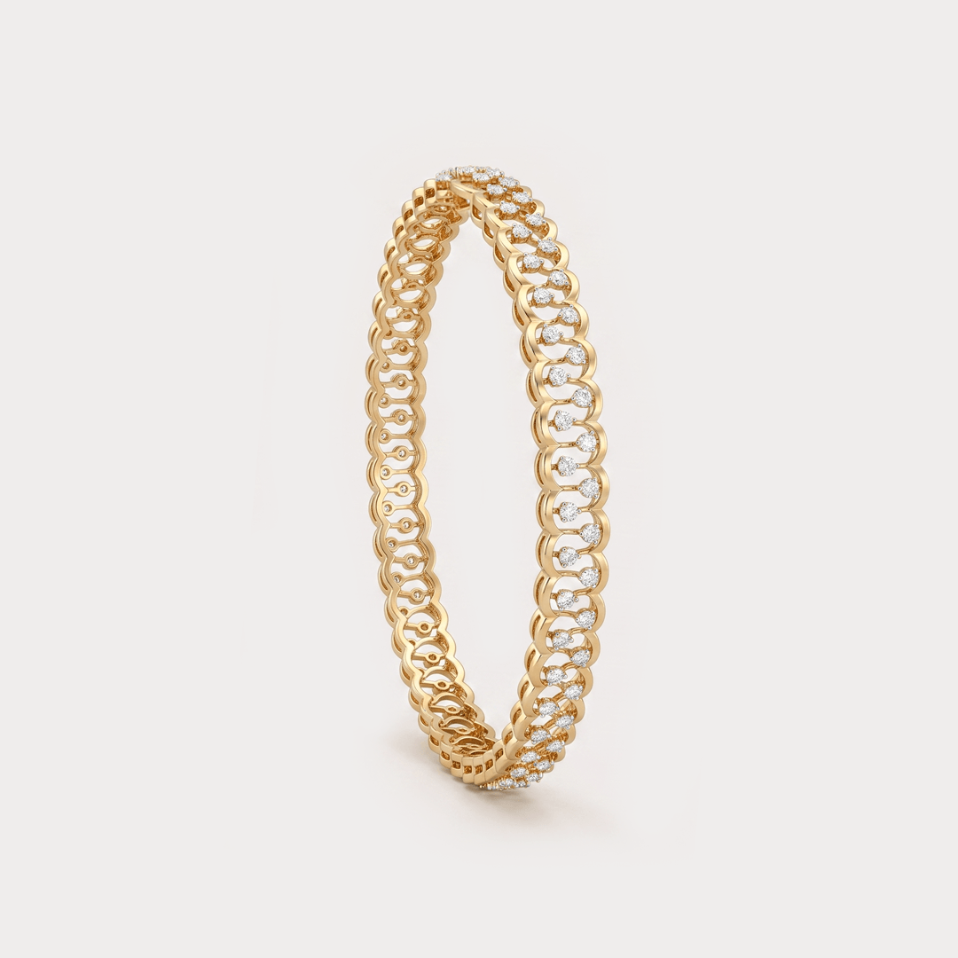 Lucenta Diamond Bangle