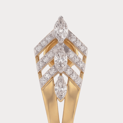 Coil Diamond Earrings