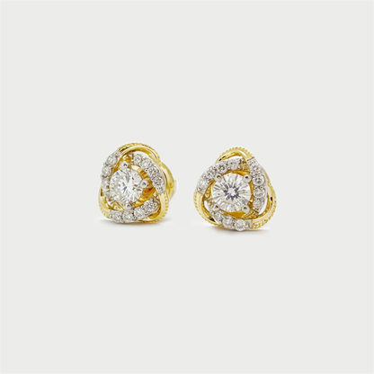 The Unity Studs From The Promise Knot Collection