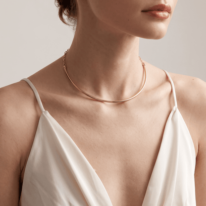Silhouette Diamond Necklace