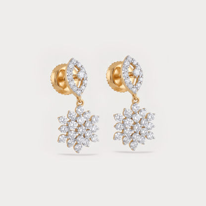 Featherweight Drop Diamond EarRing