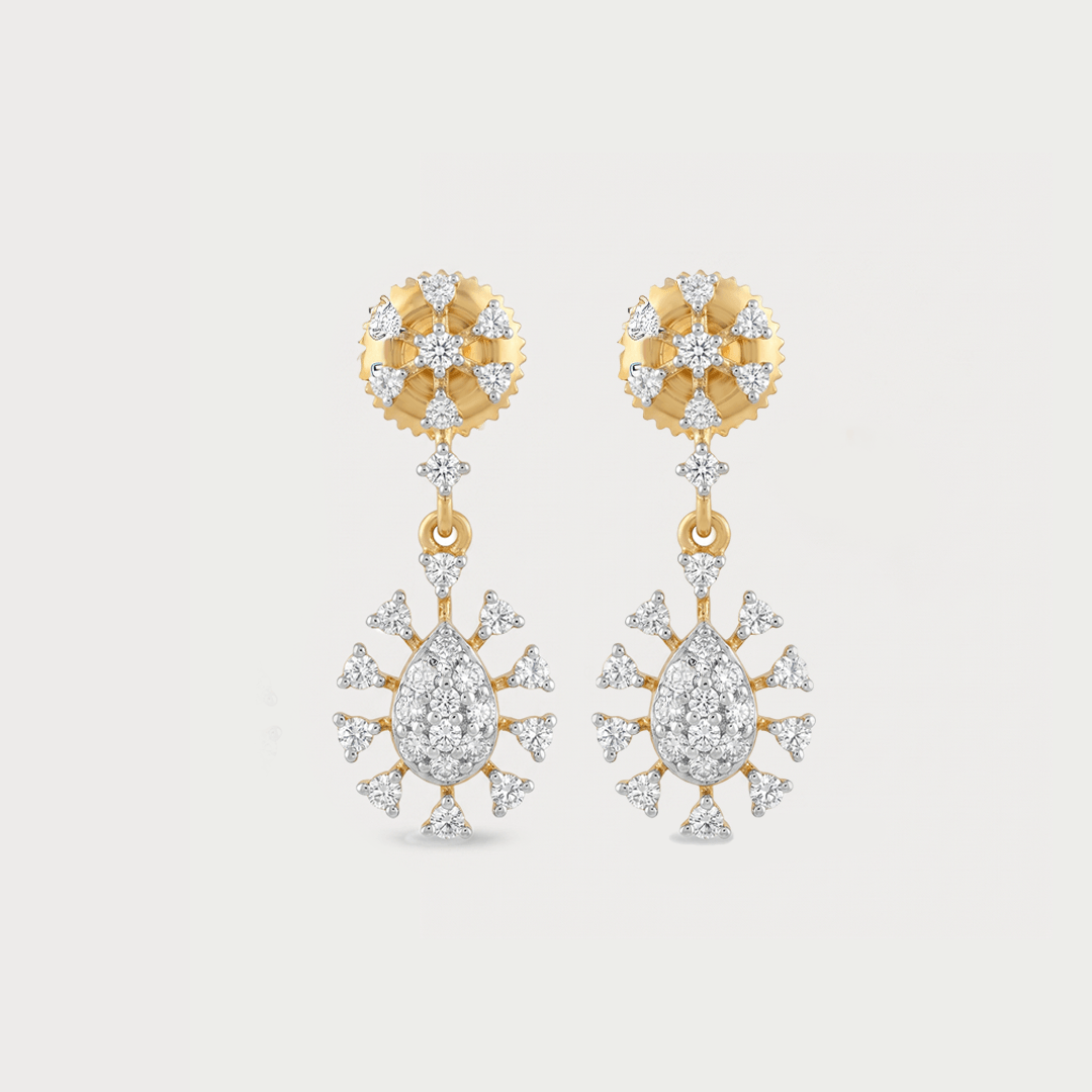 Cascade Diamond EarRing