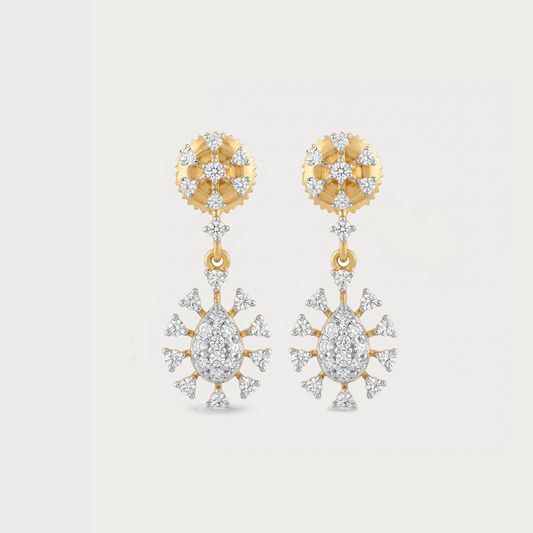 Cascade Diamond EarRing