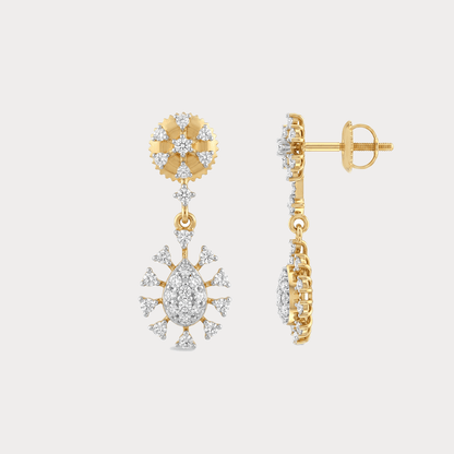 Cascade Diamond EarRing