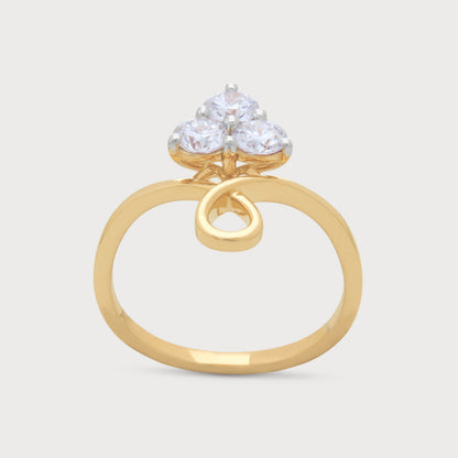 Triveni Diamond Ring