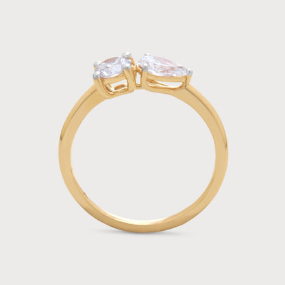 Fleur Sol Diamond Ring