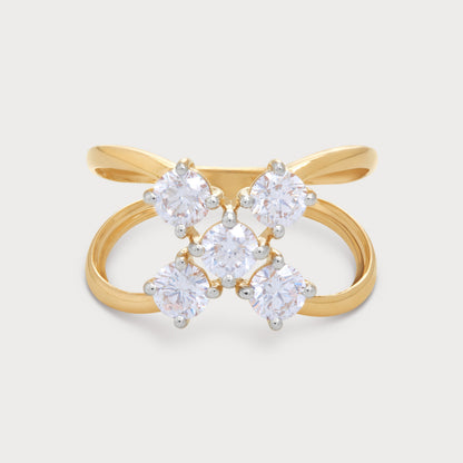 Calyx Diamond Ring