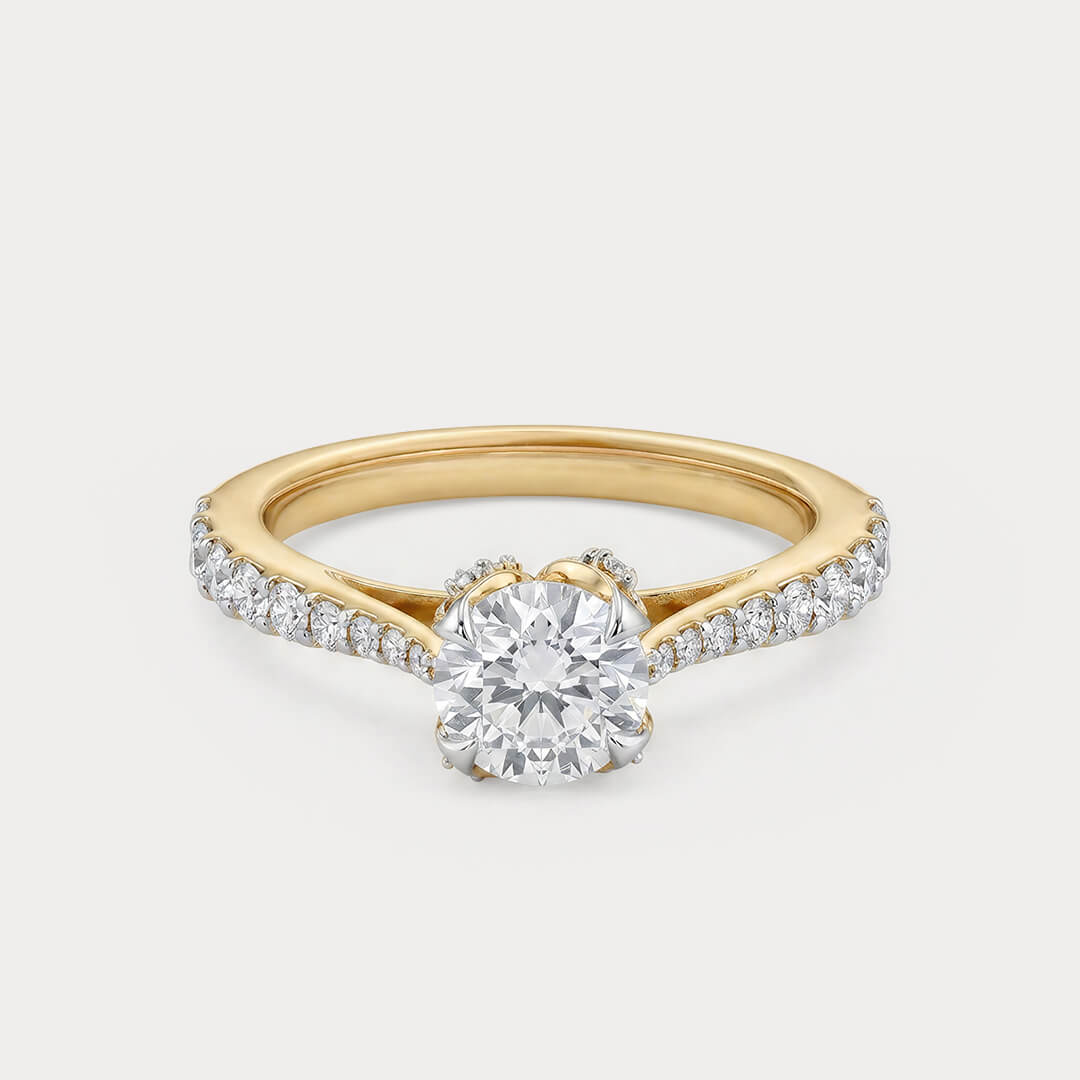 Regalia Solitaire Diamond Ring