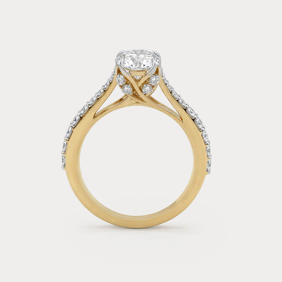 Regalia Solitaire Diamond Ring