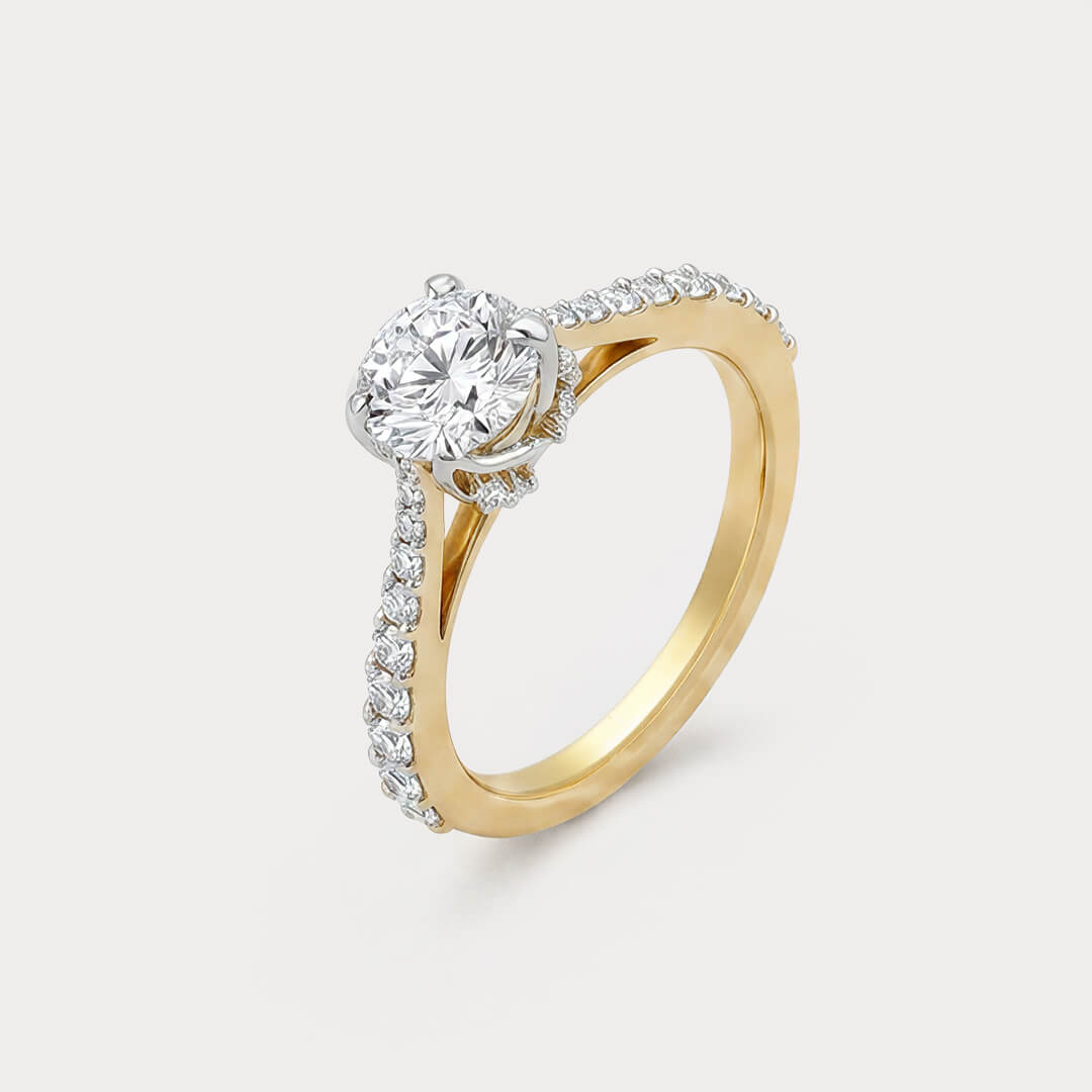 Regalia Solitaire Diamond Ring