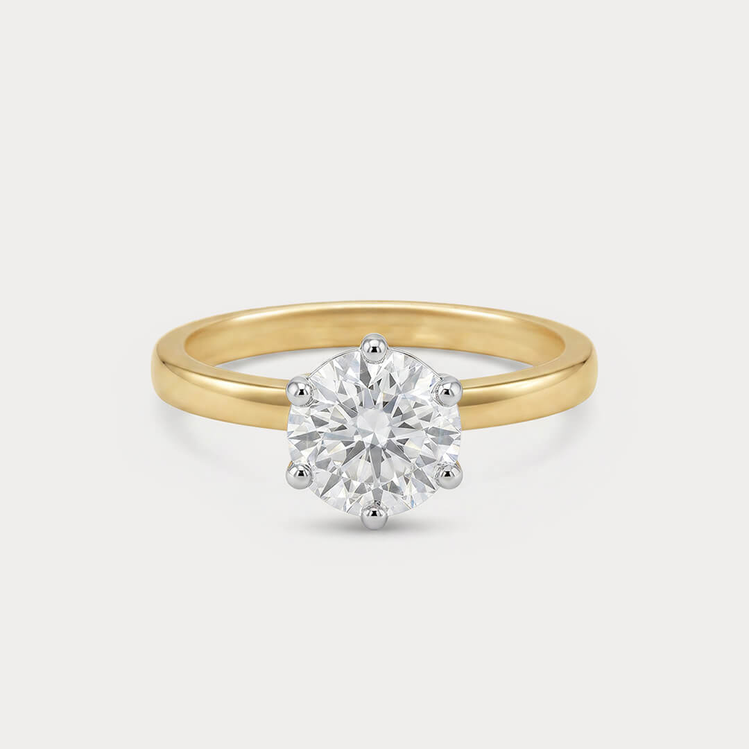 Beholden Solitaire Diamond Ring