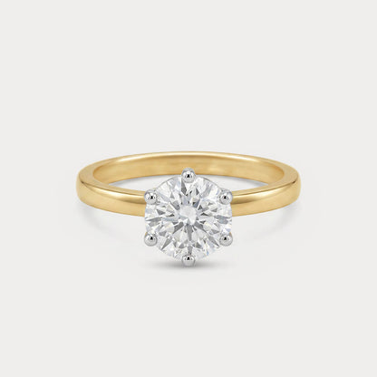 Beholden Solitaire Diamond Ring